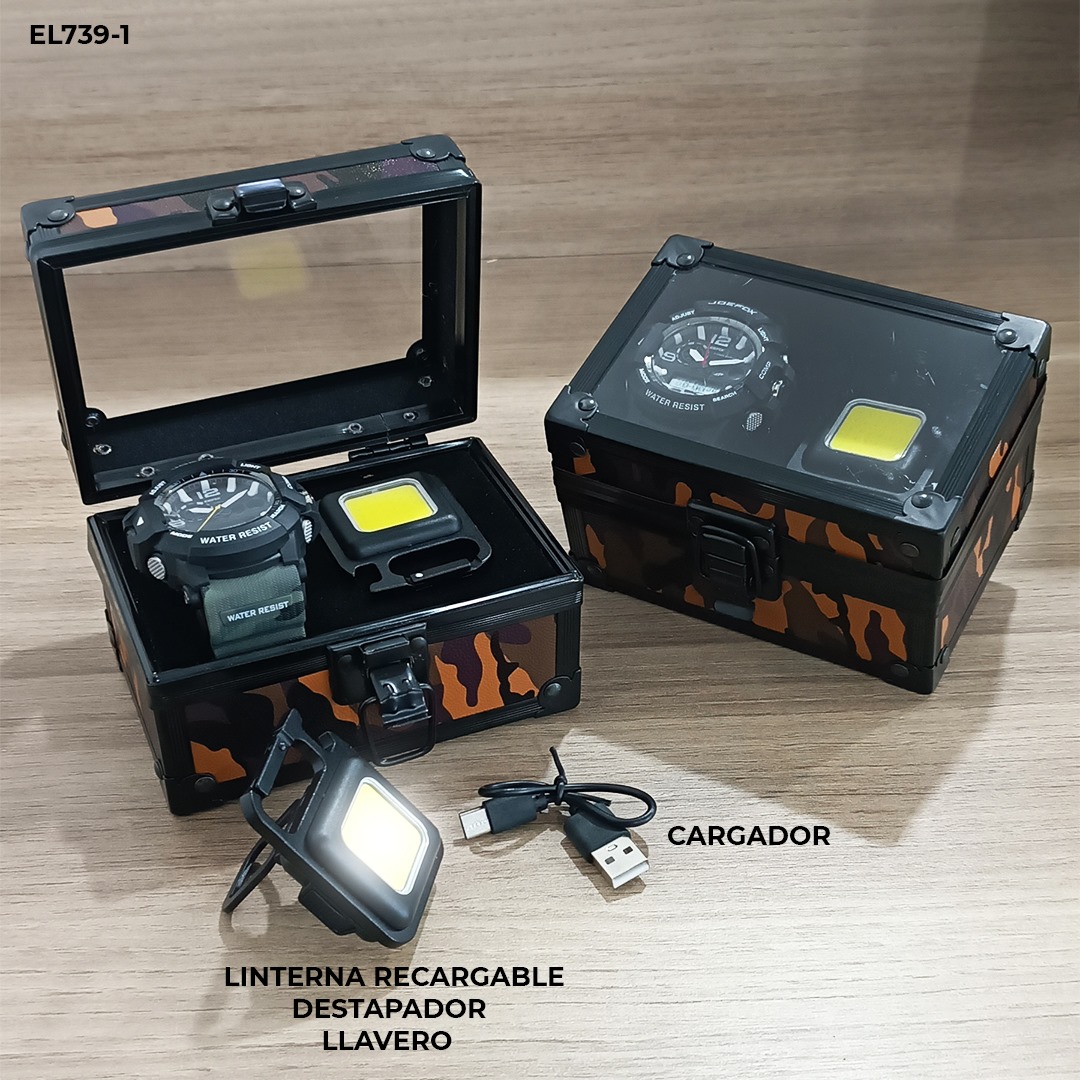 Miniatura 4 de EL739 JOEFOX 2017C + LINTERNA + ESTUCHE